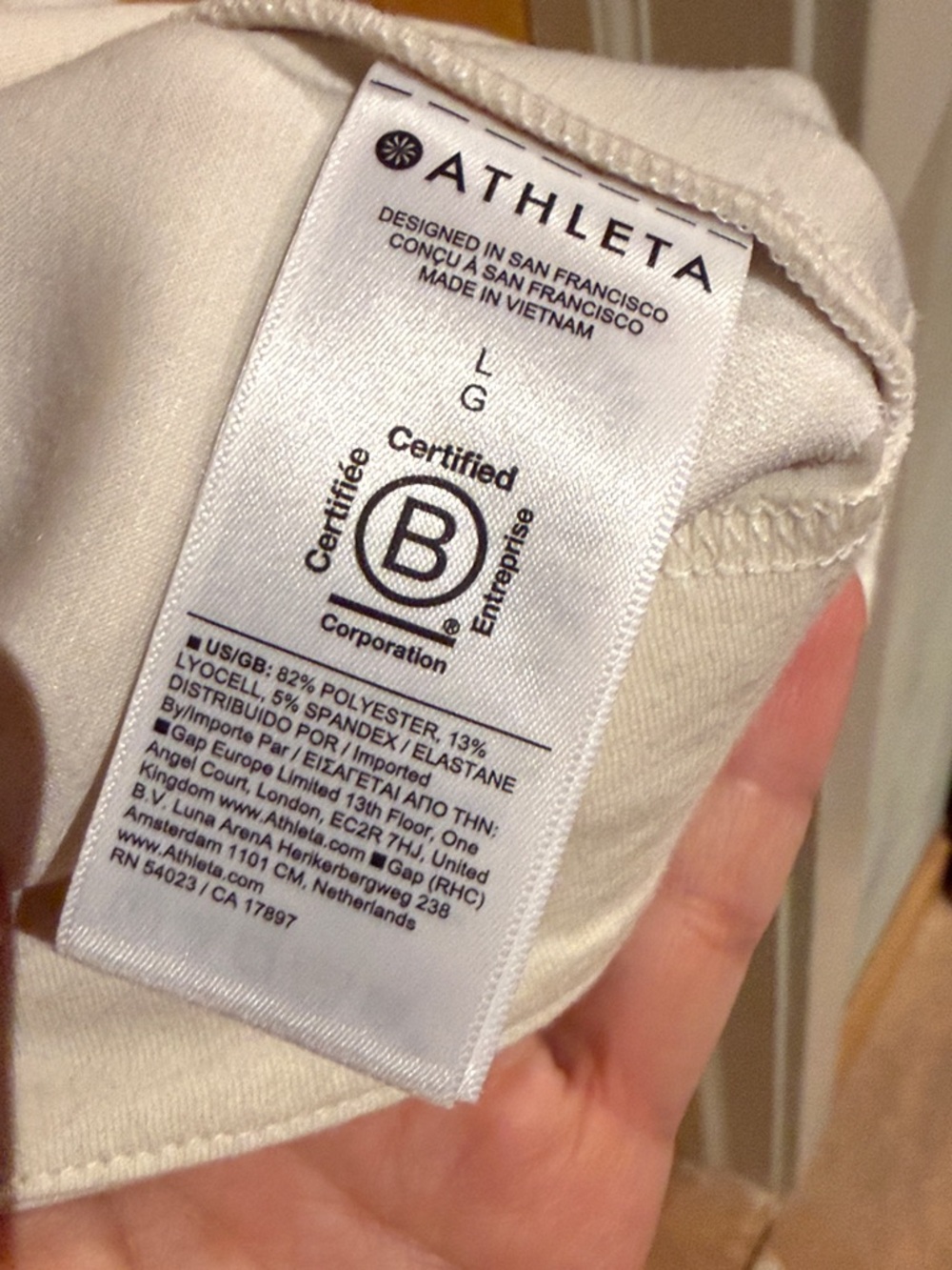 Athleta “Allure” Classic Women's White Button-Front Jacket - Picture 10 of 10